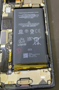 Pixel6のバッテリーを新しくする写真